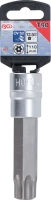 Behajtófej | Hossz 110 mm | 12,5 mm (1/2") | T-profil (Torx) T90 furattal
