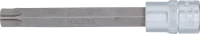 Behajtófej | Hossz 140 mm | 12,5 mm (1/2") | T-profil (Torx) T70