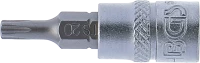 Behajtófej | 6,3 mm (1/4") | TS-profil (Torx Plus) TS20 furattal