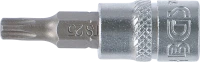 Behajtófej | 6,3 mm (1/4") | TS-profil (Torx Plus) TS25 furattal