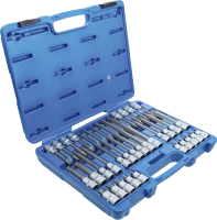 Behajtófej-készlet | 12,5 mm (1/2") | TPS-profil (Torx Plus) furattal TPS20 - TPS70 | 32 darabos