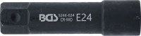 Dugókulcs E-profil, extra hosszú | Külső hatszögletű 22 mm | E24