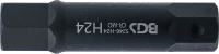 Behajtófej | Hossz 100 mm | Külső hatszögletű 22 mm | Belső hatszögletű 24 mm