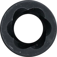 Spirálbites dugókulcsbetét / csavarkiszedő | 12,5 mm (1/2") | 15 mm