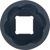 Spirálbites dugókulcsbetét / csavarkiszedő | 12,5 mm (1/2") | 27 mm