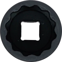 Levegős dugókulcs tizenkétszögletű | 12,5 mm (1/2") | 32 mm