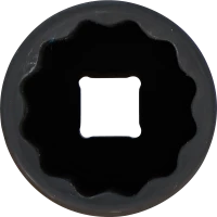 Levegős dugókulcs tizenkétszögletű, mély | 12,5 mm (1/2") | 33 mm