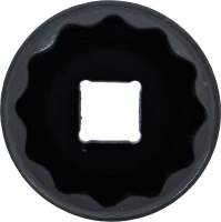 Levegős dugókulcs tizenkétszögletű, mély | 12,5 mm (1/2") | 34 mm