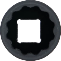 Levegős dugókulcs tizenkétszögletű, mély | 12,5 mm (1/2") | 24 mm