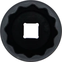 Levegős dugókulcs tizenkétszögletű, mély | 12,5 mm (1/2") | 39 mm