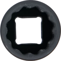 Levegős dugókulcs tizenkétszögletű, mély | 12,5 mm (1/2") | 21 mm