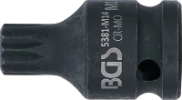 Levegős dugókulcs | Hossz 43 mm | 12,5 mm (1/2") | (XZN) M14