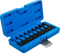 Levegős dugókulcskészlet | 12,5 mm (1/2") | T-profil (Torx) T20 - T70 | 9 darabos