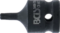 Levegős dugókulcs | Hossz 42 mm | 12,5 mm (1/2") | T-profil (Torx) T30