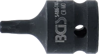 Levegős dugókulcs | Hossz 42 mm | 12,5 mm (1/2") | T-profil (Torx) T40