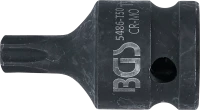 Levegős dugókulcs | Hossz 42 mm | 12,5 mm (1/2") | T-profil (Torx) T50