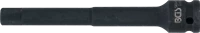 Levegős dugókulcs | Hossz 150 mm | 12,5 mm (1/2") | Belső hatszögletű 12 mm