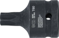 Levegős dugókulcs | Hossz 60 mm | 20 mm (3/4") | T-profil (Torx) T60