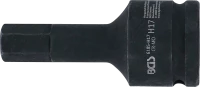 Levegős dugókulcs | Hossz 100 mm | 20 mm (3/4") | Belső hatszögletű 17 mm
