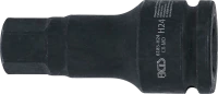 Levegős dugókulcs | Hossz 100 mm | 20 mm (3/4") | Belső hatszögletű 24 mm