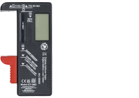 Digitális akkuvizsgáló | 1,5 V / 9 V