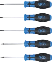 Csavarhúzó készlet | T-profil (Torx) furattal | T6 - T10 | 5 darabos