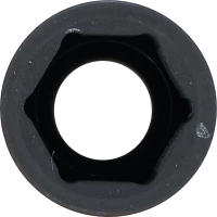 Levegős dugókulcs hatszögletű, mély | 12,5 mm (1/2") | 16 mm