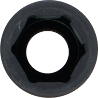 Levegős dugókulcs hatszögletű, mély | 12,5 mm (1/2") | 17 mm