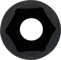 Levegős dugókulcs hatszögletű, mély | 12,5 mm (1/2") | 21 mm