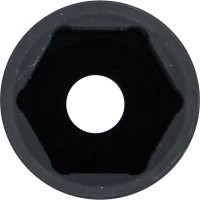 Levegős dugókulcs hatszögletű, mély | 12,5 mm (1/2") | 27 mm
