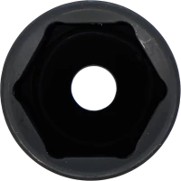 Levegős dugókulcs hatszögletű, mély | 12,5 mm (1/2") | 32 mm