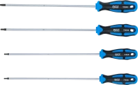 Csavarhúzó készlet | extra hosszú | T-profil (Torx) | T15 - T30 | 4 darabos