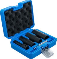 Speciális levegős, fordítóbetétes dugókulcskészlet | hatszögletű és csavarhúzó 17 - 19 - 21 mm | 12,5 mm (1/2") | 3 darabos
