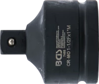 Levegős dugókulcs adapter | 38 mm (1-1/2") - 25 mm (1")