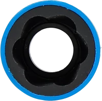 Spirálbites dugókulcsbetét /csavarkiszedő | Külső hatszögletű 17 mm | 17 mm
