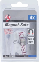 Mágneskészlet | extra erős | Ø 12 mm | 4 darabos