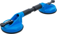 Dupla gumi szívókorong | ABS | Flexibilis fejekkel | Ø 120 mm | 390 mm