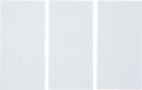 Filc alátét | lapok | fehér | 100 x 200 mm | 3 darabos