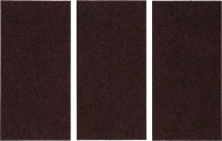 Filc alátét | lapok | barna | 100 x 200 mm | 3 darabos