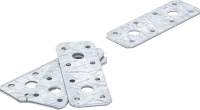 Lapos összekötő | 100 x 35 x 2 mm | 4 darabos
