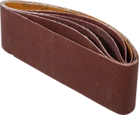Csiszolószalag-készlet | szalagcsiszolóhoz | 75 x 533 mm | K 40 - 60 - 80 - 120 - 240 | 5 darabos