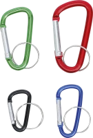 Kulcscsomó-karabiner készlet | 4 darabos