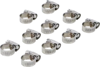 Tömlőbilincs | INOX | 10 x 16 mm | 10 darabos