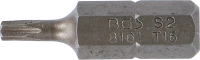 Behajtófej | Hossz 30 mm | Külső hatszögletű 8 mm (5/16") | T-profil (Torx) T15