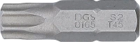 Behajtófej | Hossz 30 mm | Külső hatszögletű 8 mm (5/16") | T-profil (Torx) T45