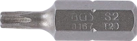 Behajtófej | Hossz 30 mm | Külső hatszögletű 8 mm (5/16") | T-profil (Torx) T20