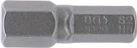 Behajtófej | Hossz 25 mm | Külső hatszögletű 6,3 mm (1/4") | Belső hatszögletű 8 mm