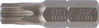 Behajtófej | Hossz 25 mm | Külső hatszögletű 6,3 mm (1/4") | T-profil (Torx) T30
