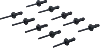 Műanyag popszegecsek a BGS 8463-hez | 5,0 x 15,8 mm | 10 darabos