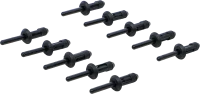 Műanyag popszegecsek a BGS 8463-hez | 6,6 x 17,2 mm | 10 darabos